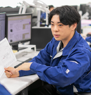 機構設計エンジニア 中途入社1年目