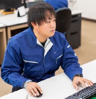 管理課 中途入社1年目