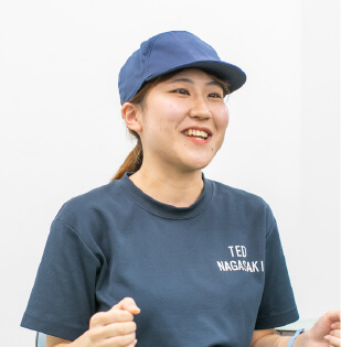 製造課 新卒入社3年目
