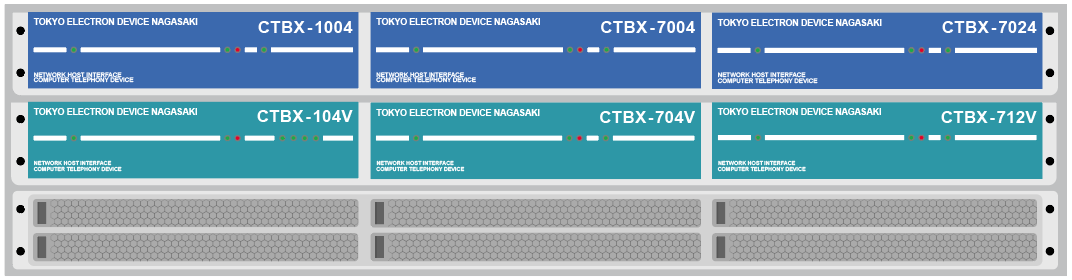 19インチラックマウントキットCTBX-RMK