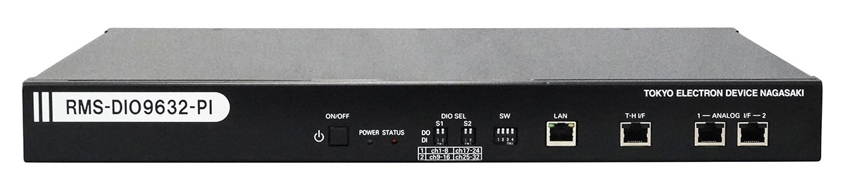 接点監視・制御ユニットRMS-DIO9632-PIの外観